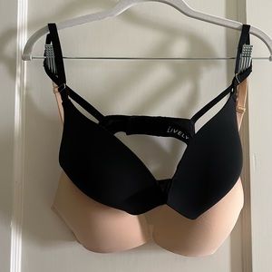 Lively No-Flex Wireless Bras size Small
